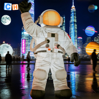 Astronaute gonflable géant personnalisé, personnage de dessin animé, pour la décoration d'événements dans les centres commerciaux