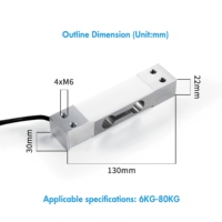 AP61A Capteur de force à cellule de charge en micro-aluminium, modèle ZEMIC, pour le Maroc, capacité de 3 à 120 kg, pour pesage précis - Ventes Flash