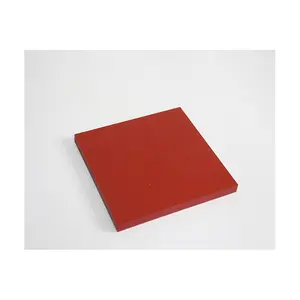 Stok tersedia bahan lembar atap bangunan lembar PVDF merah lembar Vinylidene lembar fluorida