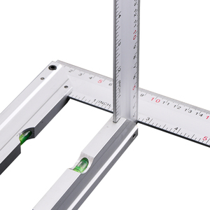 Righello quadrato in alluminio di tipo americano da 265MM 300MM - Product Image 2