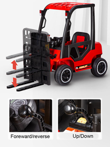 Carrello Elevatore Elettrico per Bambini con Telecomando, Luci e Funzione MP3 - Nuovo Modello Interessante in Plastica Ricaricabile - Vendita all'Ingrosso Diretta dalla Fabbrica - Product Image 2