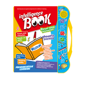 Máquina de Aprendizaje Electrónica Inteligente para Niños, Lector de Libros Electrónicos con Sonido, Mi Libro Electrónico en Inglés para Niños - Product Image 1