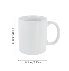 Personalized 11oz Inner Rim Color Photo Sublimation <strong>Ceramic</strong> Coffee <strong>Mug</strong> - Product Image 2