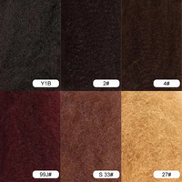 Extensions de cheveux humains Remy 100% naturels du Pérou en vrac, tresses afro crépues, torsades, double trame machine, 50g, toutes couleurs