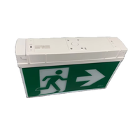 Boîte de sortie d'urgence approuvée SAA, montage mural ou au plafond, batterie LiFePO4, signalisation LED d'évacuation en cas d'incendie 180 min, norme AS/NZS