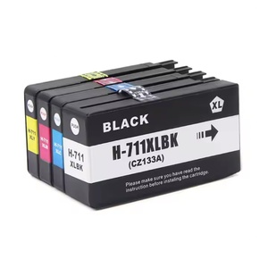 ตลับหมึกพิมพ์ Supercolor 4 สี ใช้แทนกับ HP 711 711XL สำหรับ HP Designjet T120 T125 T130 T520 T525 T530 - Product Image 1