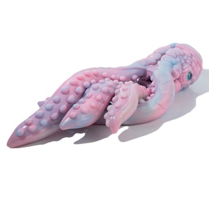 G6516 Mind Deep Octopus Penis Stroker con 4 Tentáculos Largos de 18.90 pulgadas, Masturbador de Silicona Monstruoso, Juguete de Bolsillo de Canal Único - Product Image 5