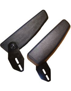 Soportes para Reposabrazos de Alto Rendimiento para Automóviles, Ajustables en Ángulo, ITOPWELL, Espuma de PU Negra y Gris, Grammer DS85/H90AR, Asientos para Camiones - Product Image 2