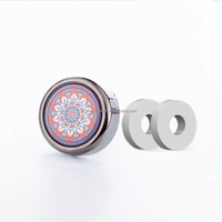 Diffuseur de parfum de voiture en métal OEM, clip de ventilation en alliage pour aromathérapie, cadeau promotionnel en gros, clip de parfum pour voiture