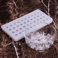 BHD Vente en gros Mini moules à boules de glace Moule à bonbons en silicone fait maison Moule à chocolat en silicone lavable au lave-vaisselle