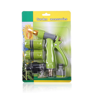Car <b>Washer</b> Water Gun Kit Green Plastic Connector For Car Washing And Plant Watering - Product Image 3