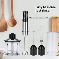 Mixeur Plongeant Portable avec Moteur Puissant pour Simplifier la Complexité Culinaires – Appareil de Cuisine Polyvalent avec Tasse à Jus
