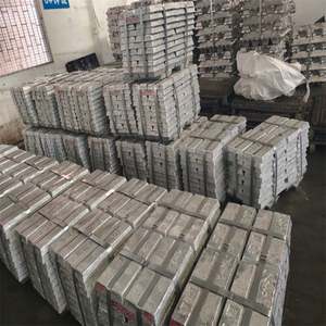 Lingotes de Zinc Sin Aleación de Alta Calidad 99.98% 99.96% Marca OEM Origen CN/HEB Ampliamente Utilizados - Product Image 1
