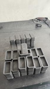 Molde de grafito para lingote de plata y <span class=keywords><strong>oro</strong></span>, alta calidad, hecho en grafito isostático de alta pureza - Product Image 3