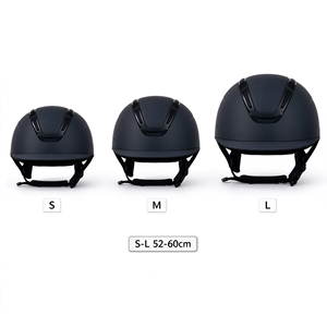 Casco da Equitazione OEM Personalizzato per Salto Ostacoli, Leggero, Taglia S-L, per Adulti, in ABS EPS, Sicuro e Durevole, con Visiera Larga - Product Image 4
