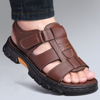Sandalias para Hombre de Alta Calidad, Sandalias de Verano Antideslizantes y Resistentes al Desgaste con Suelas Suaves