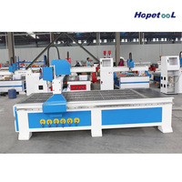 Routeur CNC haute vitesse Chine 1325 4x8ft pour la fabrication de meubles en bois 3D et d'armoires de cuisine, machine de nesting
