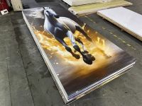 Panel de Pared de PVC Moderno Clásico Impermeable con Diseño de Mármol UV e Impresión 3D de 1220x2440mm para Sala de Estar y Uso en Hoteles