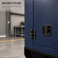 Groupe électrogène diesel insonorisé Weichai 300 kVA 240 kW triphasé 400 V 50/60 Hz avec commande à distance ATS pour site minier