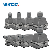 Connecteur pivotant étanche à 24 broches, 1 pièce, série HE, connecteur robuste, électrique, livraison gratuite
