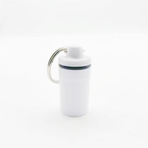 Venta al por Mayor de Mini Estuche Portátil para Pastillas, Llavero con Caja de Plástico Pequeña para 1 Pastilla - Product Image 2