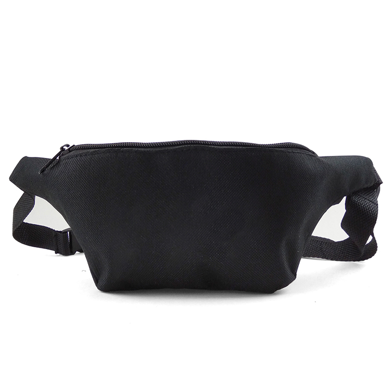 Забавная Спортивная поясная сумка унисекс, модная уличная сумочка из полиэстера для бега и занятий спортом, черная прочная заплатка с бриллиантами, с логотипом под заказ