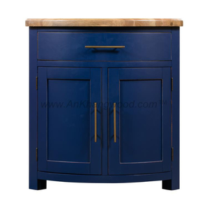 Unidad de TV de madera maciza de diseño moderno, suministro directo de roble Natural/Pino/Acacia, muebles para el hogar de Vietnam, muebles promocionales para sala de estar - Product Image 1