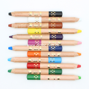 Crayons de cire colorés 3-en-1 avec logo OEM d'usine, taille géante, lavables, ensemble de crayons aquarelles et de pastels pour enfants - Product Image 5