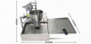 Machine à beignets automatique en forme de fleur, machine à frire les beignets, production de beignets – Meilleur prix - Product Image 2