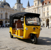 Tricycle électrique homologué EEC & COC L5e-A pour le transport de passagers, véhicule Euro 5+ homologué pour la circulation sur route en UE