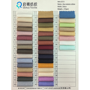 Tissu sergé en coton de poids moyen 175 g/m², texture slub, 150 cm, pour <span class=keywords><strong>veste</strong></span> et robe toutes saisons - Product Image 6
