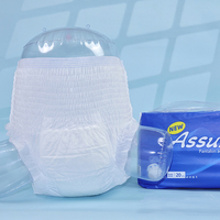 Extra große PE-Folien-Erwachsenenwindelhosen, Unisex, Einweg, ultradick, doppelter Baumwollkern, superweiche Oberseite, Aliform-Form