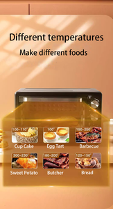 <span class=keywords><strong>Horno</strong></span> de encimera eléctrico doméstico versátil de <span class=keywords><strong>22</strong></span> <span class=keywords><strong>litros</strong></span> para hornear pasteles para uso multiusos - Product Image 4