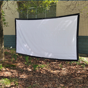 Écran de projection mobile pliable pas cher pour <span class=keywords><strong>films</strong></span> en plein air, format 16:9/4:3, toile en tissu, toutes tailles personnalisables - Product Image 5