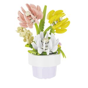 Bloques de Construcción YUGAO, Mini Suculentas en Maceta, Planta en Maceta, Juguetes DIY, Simulación de Girasol Real, Estilo de Juguete - Product Image 6