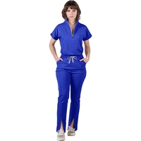 Ensemble de vêtements chirurgicaux unis pour infirmières et médecins transfrontaliers, pour salle de lavage des mains