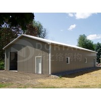 Bâtiment métallique préfabriqué 40 x 60, structure en acier, petit entrepôt préfabriqué, prix