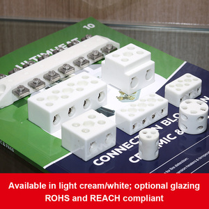 450V cách điện gốm <span class=keywords><strong>6</strong></span>-cực khối thiết bị đầu cuối điện chống sốc Brass thiết bị đầu cuối 500 nhiệt độ cao bảo vệ 200A - Product Image 5