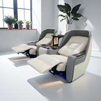Komfortabler Luxus-Einzelstuhl mit elektrischer Rückenlehne für Heimkino-Zimmerverwendung sehr schönes Design Kinoschranksofa