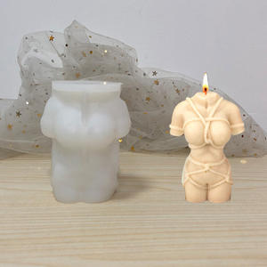 Foggia di candela in stato di gravidanza 3D rilegatura per stampi in Silicone per Statue di gesso per la creazione di torte - Product Image 5