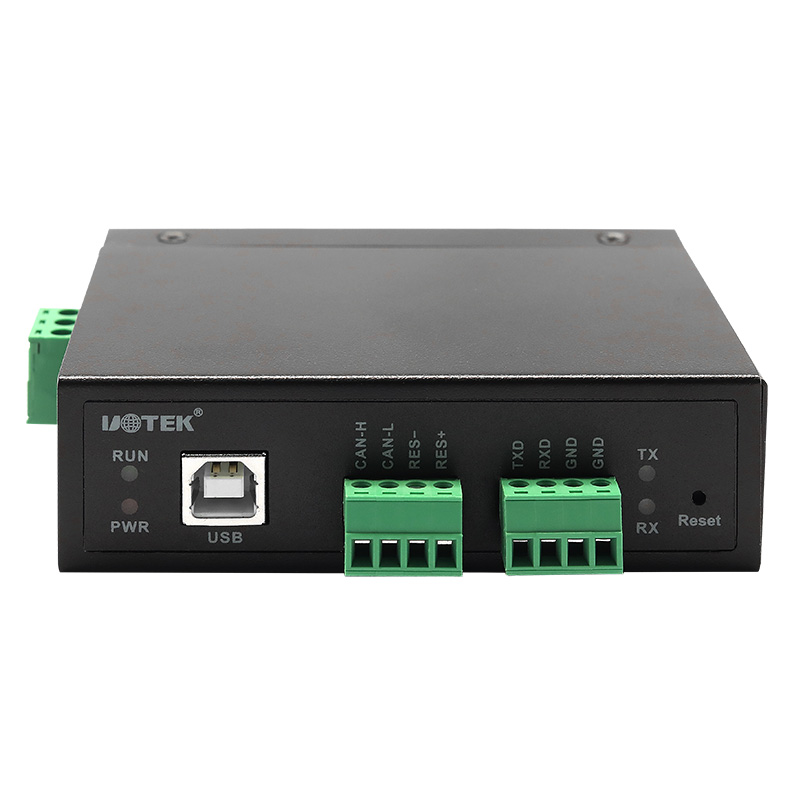 Industrial Grade USB Can 2.0 Protocol RS232 to CAN BUS Converter with Bi-directional Data Transfer 12-36V DC UT-8251A