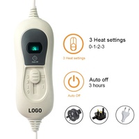 Régulateur de température réglable de style VDE BS Couverture chauffante électrique 220v