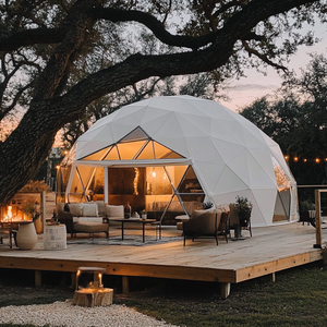 High Quality Luxury Modern PVC Geodesic Dome <strong>Tent</strong> 12m Diameter <strong>Hot</strong> <strong>Tub</strong> &amp; Hotel Use Garden Igloo UV-Resistant Waterproof - Product Image 1