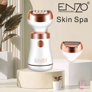 ENZO <span class=keywords><strong>5</strong></span> <span class=keywords><strong>en</strong></span> <span class=keywords><strong>1</strong></span> Limpiador facial eléctrico Skin Spa Sonic Vibration Callus Remover Depiladora Depilación Cuidado de la belleza Masajeador facial - Product Image 4