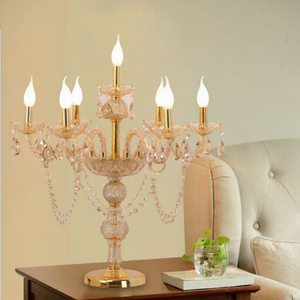 Modern <strong>Table</strong> Top <strong>Crystal</strong> Chandelier Centerpieces <strong>Table</strong> <strong>Lamp</strong> for Wedding - Product Image 1