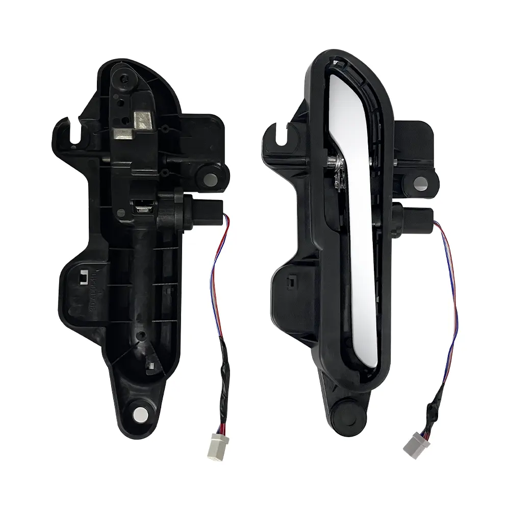 Ambient Electric door handle Automobile refitted for tesla 3 Y Car accessories lighting handle LED Smart Electric Suction Door