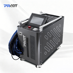 Machine de soudage laser Pratt, outils de décapage de peinture, d'huile et de rouille, machine refroidie par air, alimentation en fil intégrée, Everfoton 800W - Product Image 4