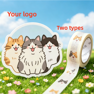 Pegatinas personalizadas de animales de dibujos animados, etiquetas para niños, papel de vinilo troquelado, suministros escolares y pegatinas de recompensa para niños - Product Image 1