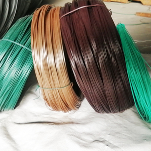 Filo di ferro rivestito in PVC alto Anti invecchiamento e filo legante Anti Anti resistenza alla corrosione rendono appendiabiti - Product Image 3