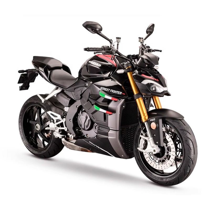 High Performance Motorcycle 500cc Racing Street - Technical View